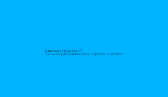 Limpiezas Integrales YC | Servicios para particulares, empresas, c.vecinos
